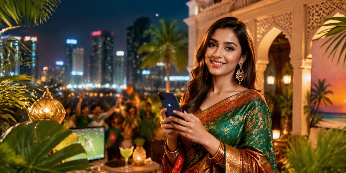 ঢাকায় শাড়ি পরিহিত নারীর মোবাইল ক্যাসিনো অভিজ্ঞতা